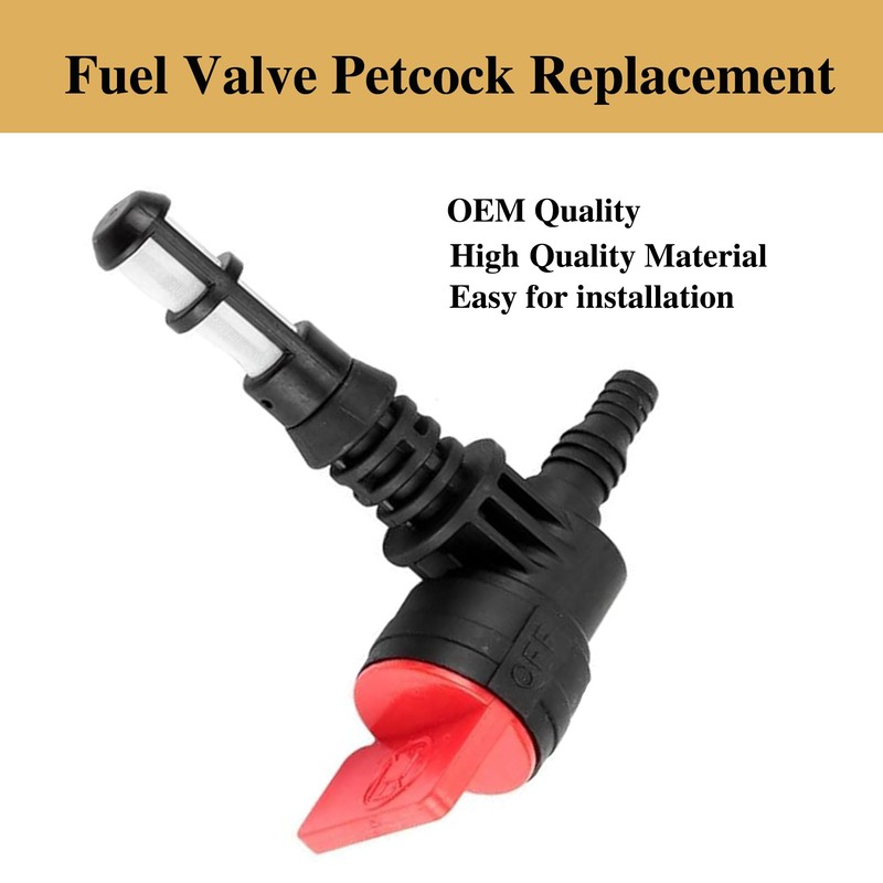 Fuel Valve Petcock Replacement for Generac Wheelhouse 5500 Generator Model#