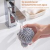 Georgex Cepillo Corporal Silicona Pcs Baño Lavar Cabello Bañarse Diluir