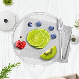 11.5" Universal Microwave Plate Replacement Glass Turntable| Fits LG, GE, Panasonic, Frigidaire, Farberware & More