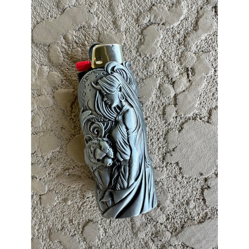 Metal Lighter Case Cover Holder fits BIC Lighter Full Standard