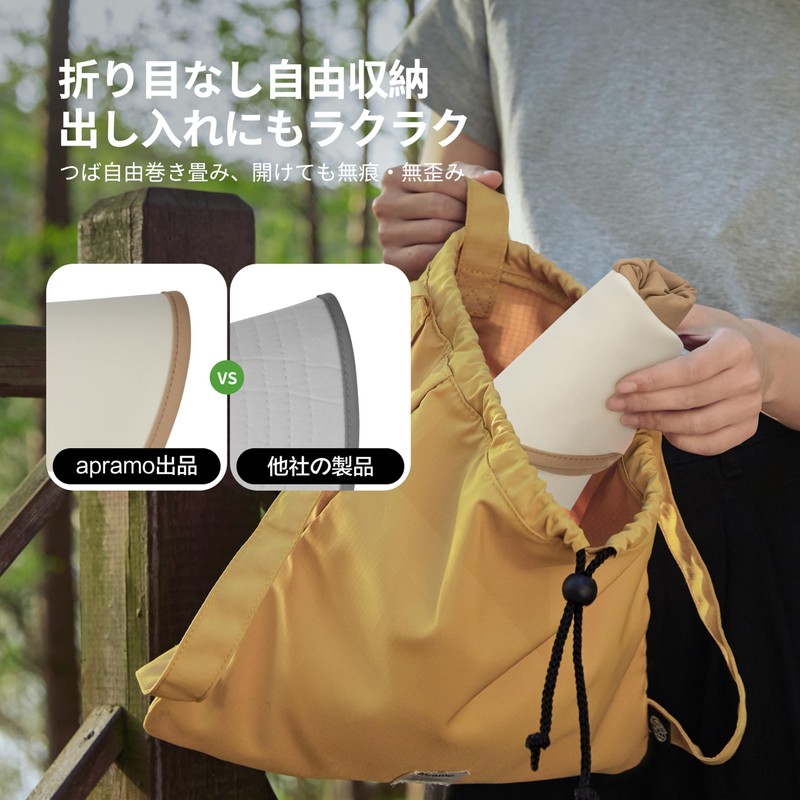 [APRAMO] アプラモ 子供 帽子 キャップ キッズ サンバイザー 日よけ帽子 UVカット 日焼け防止