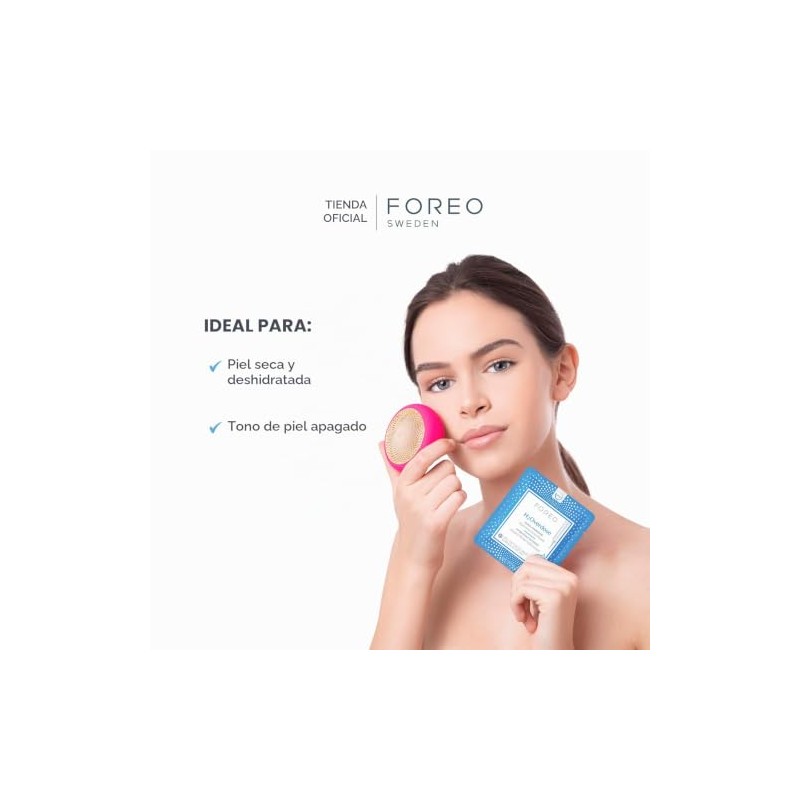 FOREO - Máscara activada por Ufo (6 unidades), H2Overdose, 1