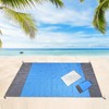 TAIXING Beach Blanket Picnic Blanket 210 x 200cm, Beach Blanket