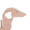 Dachshund Dog Shaped Wine Rack Wooden Wine Bottle Display Stand