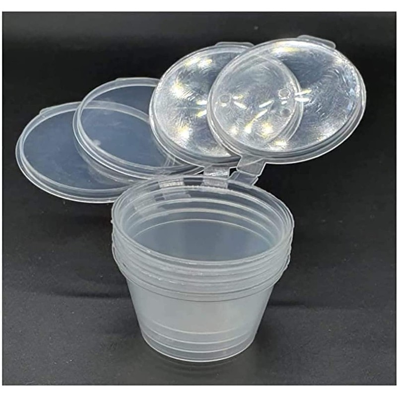 KONAMO Plastic case, White, Pack of 100
