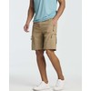 Real Essentials 2 Pack: Mens Hiking Cargo Shorts Lightweight Stretch