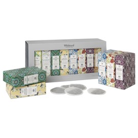Whittard® | Tee-Kollektion verschiedene Geschmacksrichtungen | Geschenkbox Schwarzer und Grüner Tee 8 Geschmacksrichtungen - 160 Teefilter | Englischer Tee Geschenkset