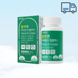 Green Store Vitality Vitamin B Complex 1300mg x 60 tablets / 그린스토어 활력엔 비타민B 컴플렉스 1300mg x 60정