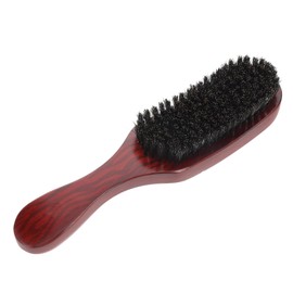 TOVINANNA Boar Bristle Beard Brush for Men Brush for Waves Styling Tool Wooden Handle Soft Bristles for Hair and Beard Care