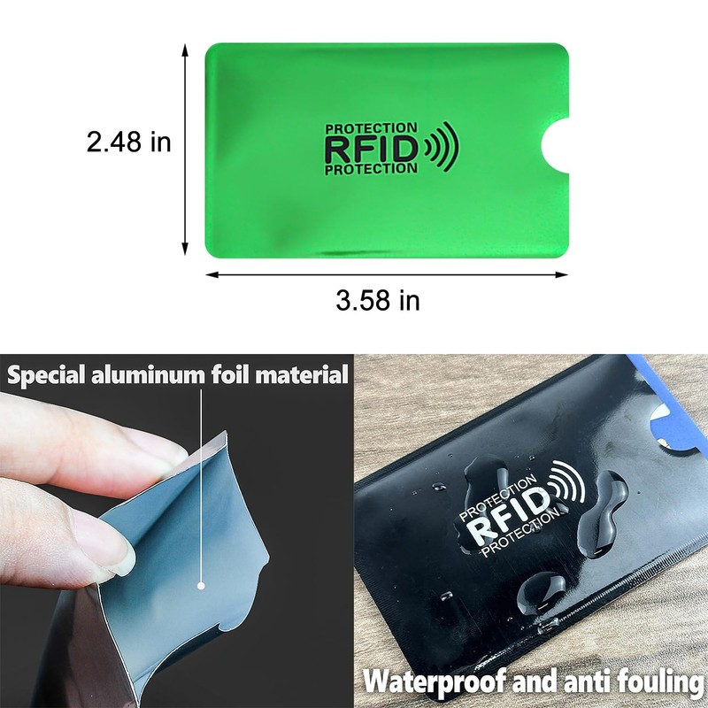 hzfengsheng RFID Credit Card Holder for Women RFID Blocking Credit