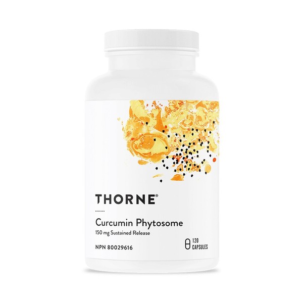 Thorne Curcumin Phytosome150 mg Sustained Release 120 Capsules