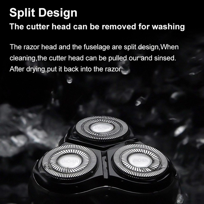 ENCHEN Blackstone3 Replacement Shaver Head Detachable Washable Electric Razer Head