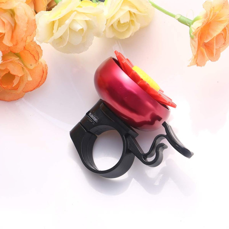Vorcool Sunflower Shaped Children's Bicycle Cycling Bell Handlebar Ring Ringer