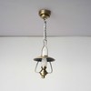 Waldosia 1:12 Scale Dollhouse Miniature LED Claire Ceiling Light (Brass)