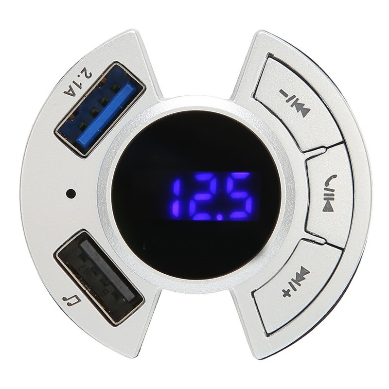 Bluetooth FM Transmitter Car Adapter USB Memory Card 3 Play