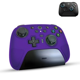 FIOPAZ Silicone Skin Cover for 8Bitdo Ultimate 2 Controller, Dust/Sweat-Resistant Protective Case for 8bitdo Ultimate 2 Wireless/Bluetooth Controller Accessories for Man Women, Purple
