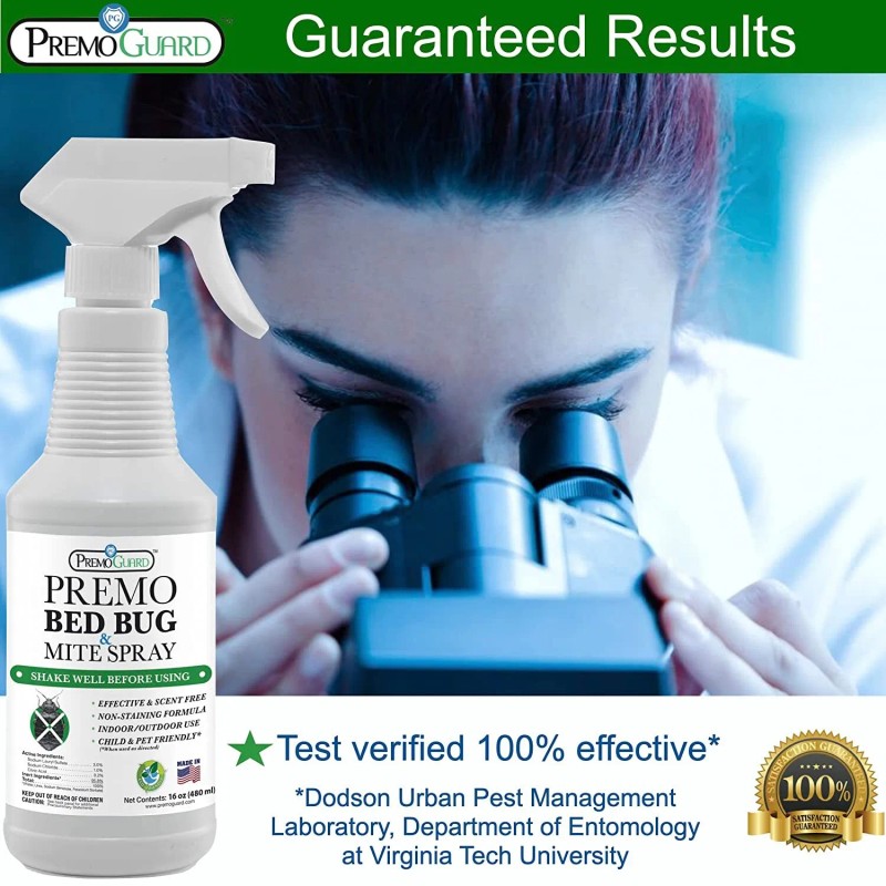 Premo Guard LLC Bed Bug & Mite Killer - 16