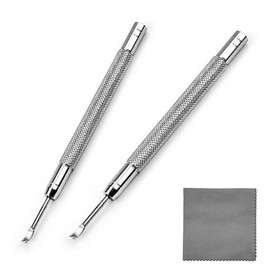 TICFROG 3 in 1 Professional Watch Hand Remover Tools Set with 2PCS Wristwatch Hands Removers Lever Minute Second Hand Removal Puller- Multifunction Tools for Watch Repair and Replace (Silver)