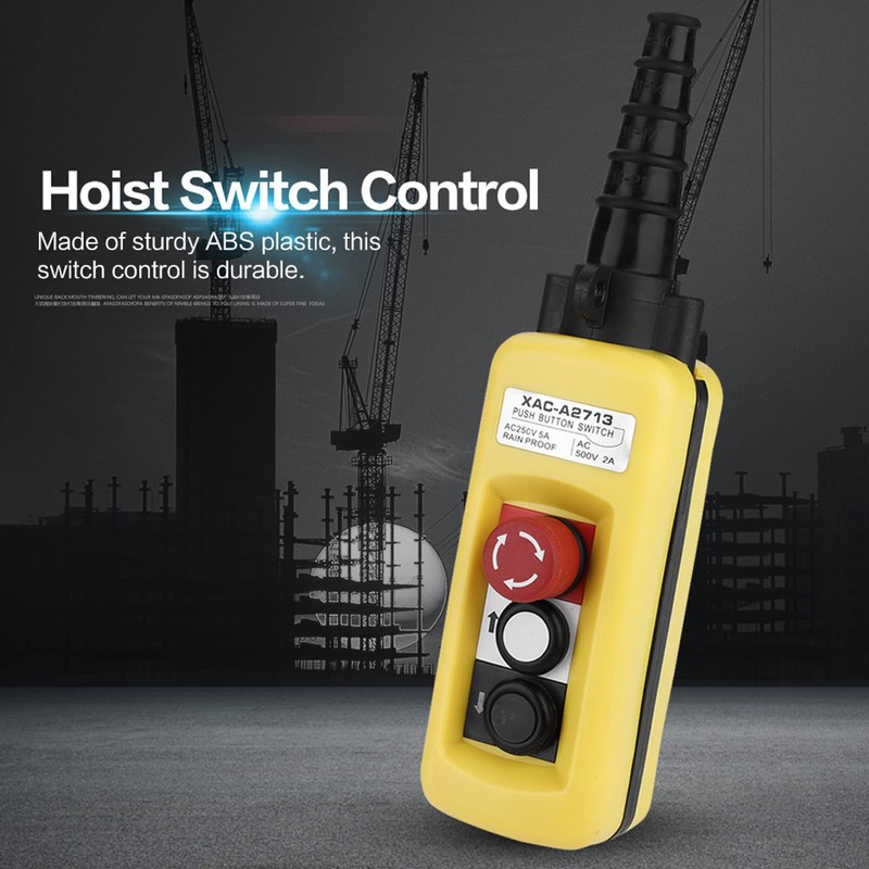 Jadeshay Hoist Push Button Switch, Crane Hoist Control Crane Chain