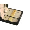 alto saxophone reed case for 6 reeds - brown /