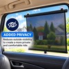 Car Window Shades for Sunlight Control with Suction Cup –