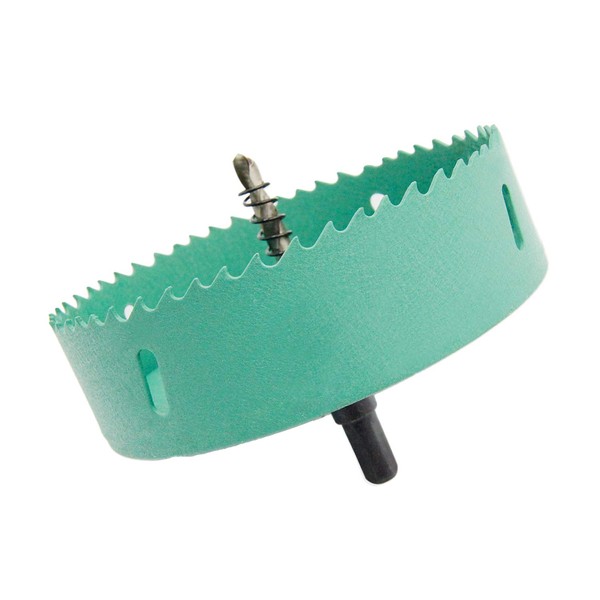 120mm Hole Saw LAIWEI Hole Cutter,4.72Inch HSS Annular Hole Saw