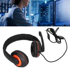 Gaming Headset,Portable Noise Cancelling 3.5mm Over Ear Head-Mounted Gaming Headphone with Microphone,for One/for/for PC/Laptop/Smart Phone