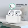 6 pieces earplugs for AirPods Pro attachments, replacement earphone straps