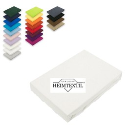 Microfibre Brand Fitted Sheet 180-200 x 200 cm + 30 cm White