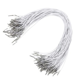 VILLFUL 50pcs Multifunctional Elastic Ropes for Crafts for Mask Making Hats and Creative Projects Versatile Flat Elastic Cord for All Ages for Home and Kindergarten Activities