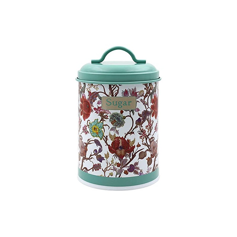 The Leonardo Collection Anthina Design Sugar Metal Canister Tin