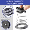 2 PCS Strimmer Spool, 1.65 mm/4.9 m Strimmer String, Trimmer