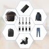 Gosknor 8pcs Zipper Pull, Detachable Zipper Tab Replacement Repair Kit