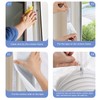 Portable Air Conditioning Window Seal Cloth, Frame Baffle Kit, Universal