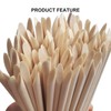 Sticks for Nails, Orange Wood Nail Sticks Double Sided Multi