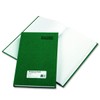 NATIONAL Emerald Series Record Book, Green Canvas Cover, 300 Pages,