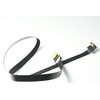 Flat Slim FPV HDMI Cable Micro HDMI Male 90 Degree