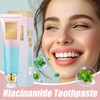 UTOGRU Niacinamide Whitening Toothpaste, Triple Whitening Niacinamide Tooth-Paste, for Healthier,