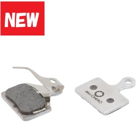 MicrOHERO Compatible Disc Brake Pads for Shimano K04Ti K04S K03Ti K03S L04C L03A BR-M910, BR-M9110, BR-M8110, BR-R9170, BR-R8070, BR-R7070 (Aluminum Carbon BP-Carbon C055)