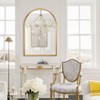 HLFMVWE Arched Wall Mirror, Arch Bathroom Mirror, for Vanity Living
