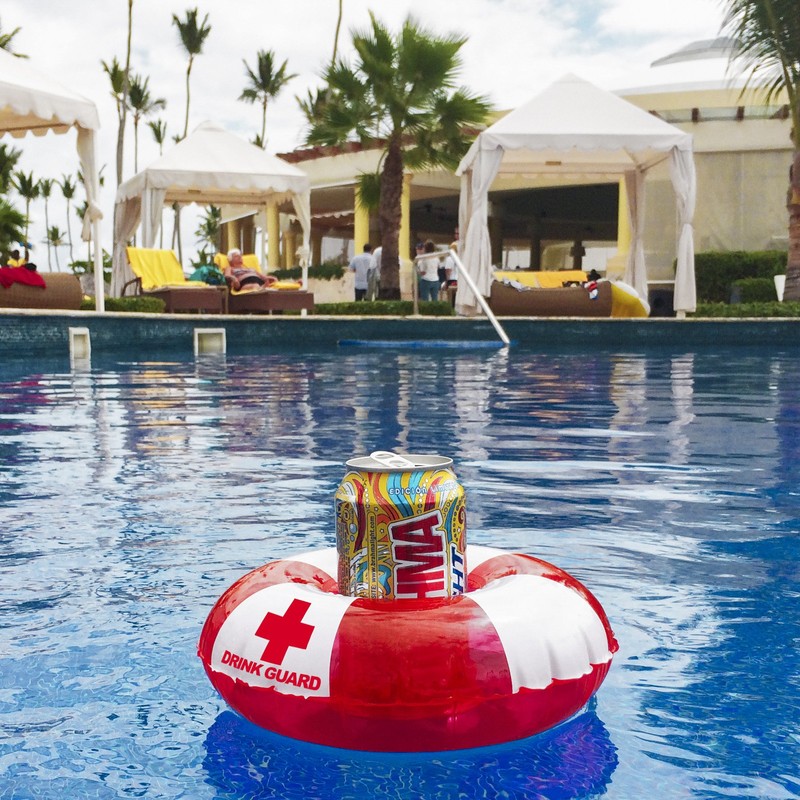 GoFloats Guard Drink Float 3 Pack - Inflatable Pool and