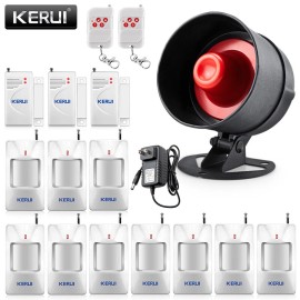 KERUI Wireless Home Shop Alarm Security System Alert Garage Burglar Door Sensor
