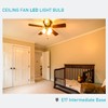 Maelsrlg E17 Intermediate Base LED Bulb, 6W (60 Watt Equivalent)