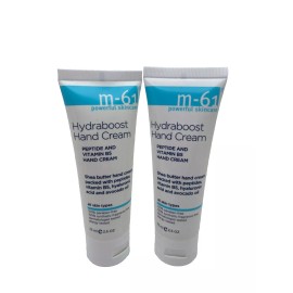 M-61 Powerful Skincare Lot/2 M-61 Powerful Skincare Hydraboost Hand Cream Vitamin B5 ~  2.5 oz x 2