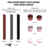 HKDZ Draft Excluder for Doors, Door Bottom Seal, Under Door