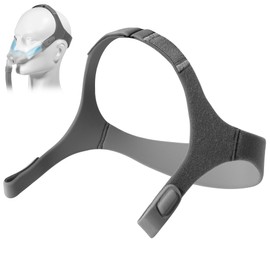 Replacement Nuance Pro Headgear,Adjustable Soft CPAP Headgear Straps Compatible with Nuance Pro Gel Nasal Pillow Mask, Elastic & Breathable Fabric, Snug Fit for Reducing Air Leaks