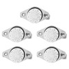 5pcs Temperature Control Switch KSD301 Switch Temperature Control Thermostat for