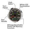 MOTOR METER RACING W Pro 85mm 3-3/8" GPS Speedometer with