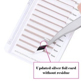 Volume Eyelash Extensions, Pink, 0.07 mm, C Curl Colour Lashes, 8-14 mm, Mixed Tray, Easy Fan Lashes, Russian Volume Eyelash Extensions (Pink 0.07-C, 8-14 mm) (8-14Mix-D, White-0.07)