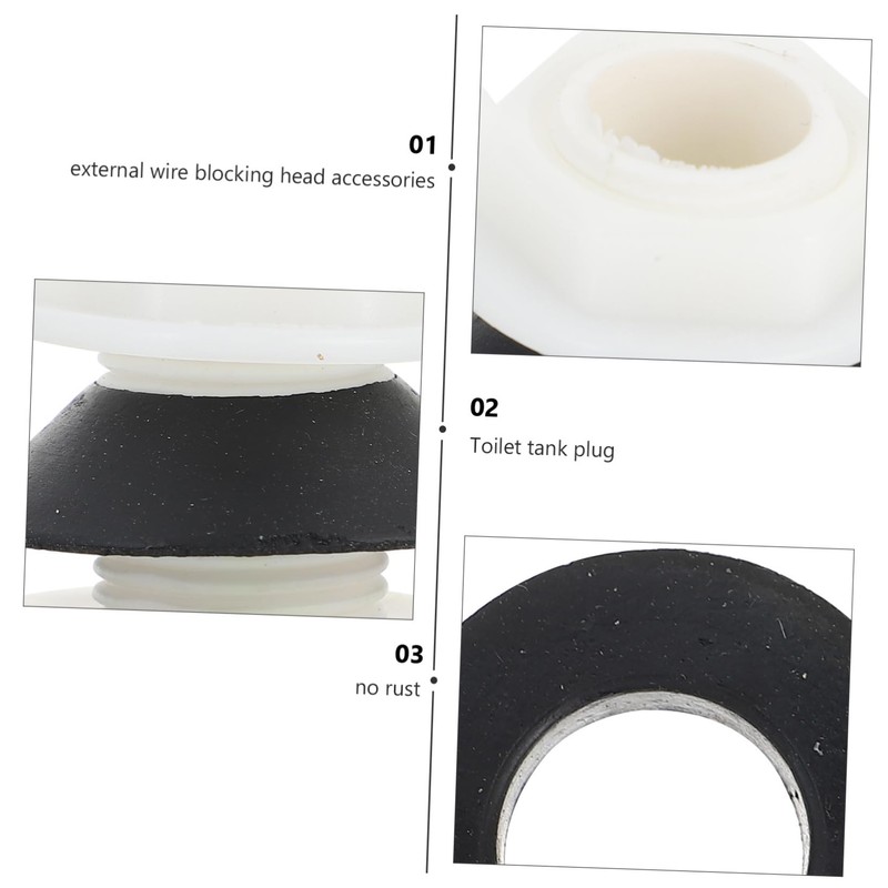 Gadpiparty 2pcs Toilet Tank for Toilets Fish Tanks Pools Easy